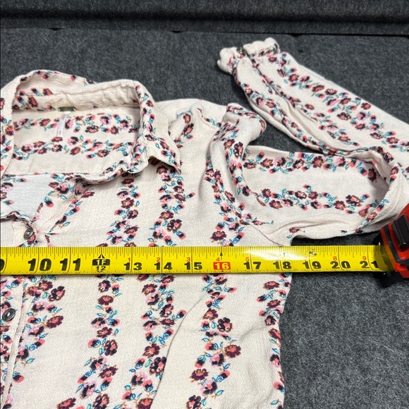 Free People Cream Floral Midi Dress - Picture 4 of 7